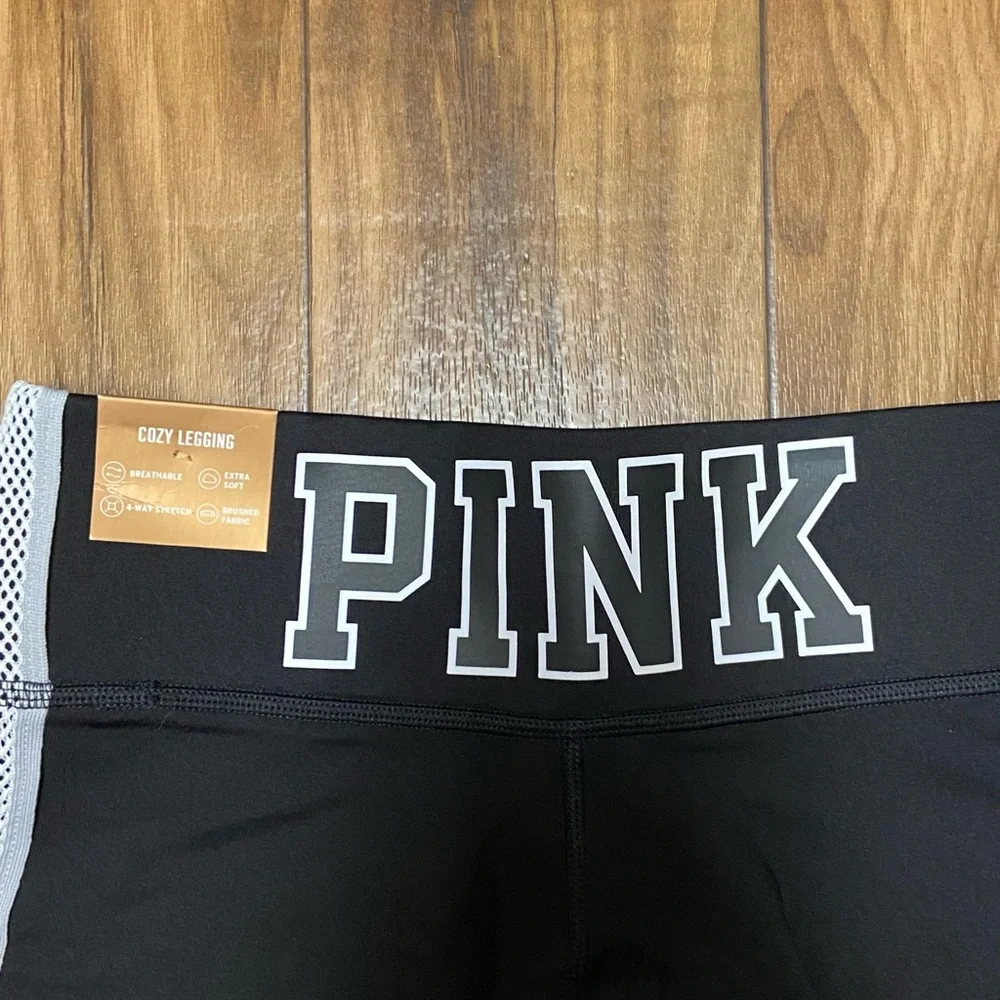 PINK VS DOG PULLOVER HOODIE AND LEGGINGS OUTFIT SET